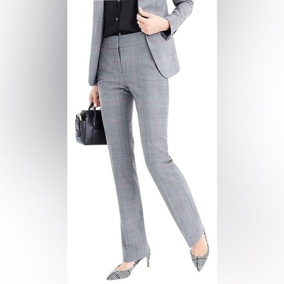 J. Crew plaid pants - Picture 1 of 2